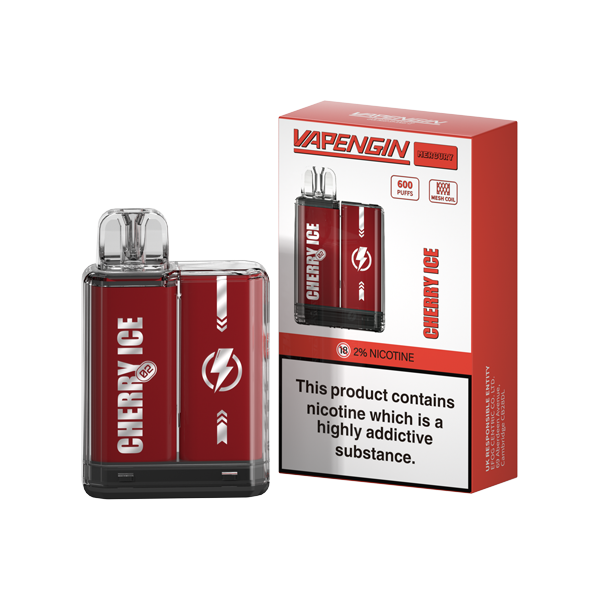 20mg Vapengin Mercury Disposable Vape Device 600 Puffs