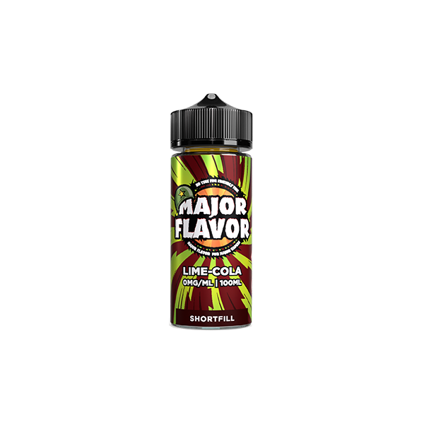 Major Flavor Reloaded 100ml Shortfill 0mg (70VG/30PG)