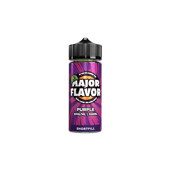 Major Flavor Reloaded 100ml Shortfill 0mg (70VG/30PG)