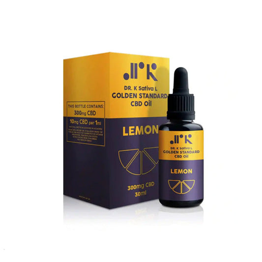 Dr K CBD Lemon Golden Standard 500mg CBD Oil - 30ml