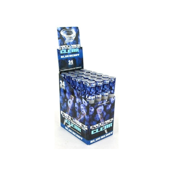 Cyclones Pre Rolled Clear Cones - 24 pack