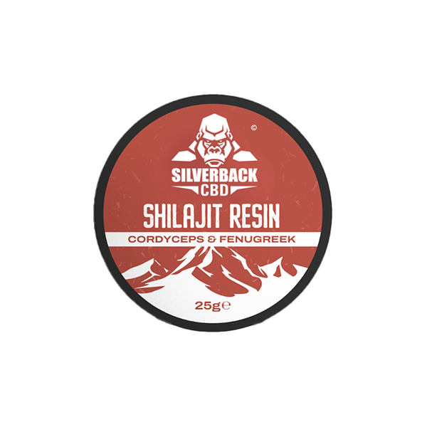 Silverback  Cordyceps + Fenugreek Infused Shilajit Resin 25g