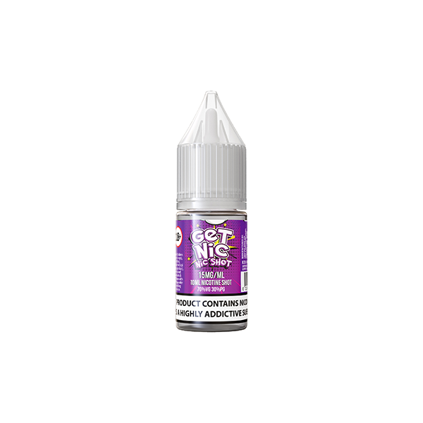 15mg Get Nic Nic Shot 10ml (70VG/30PG)