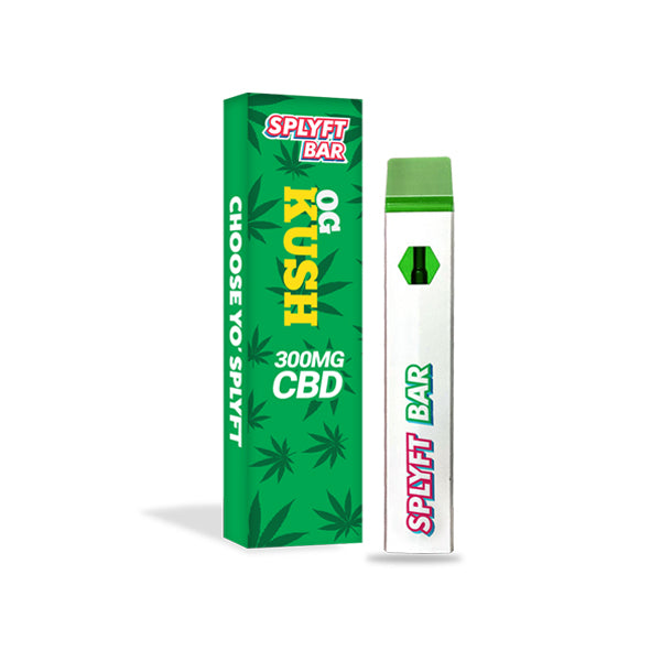 SPLYFT BAR 300mg Full Spectrum Flowform CBD Disposable Vape