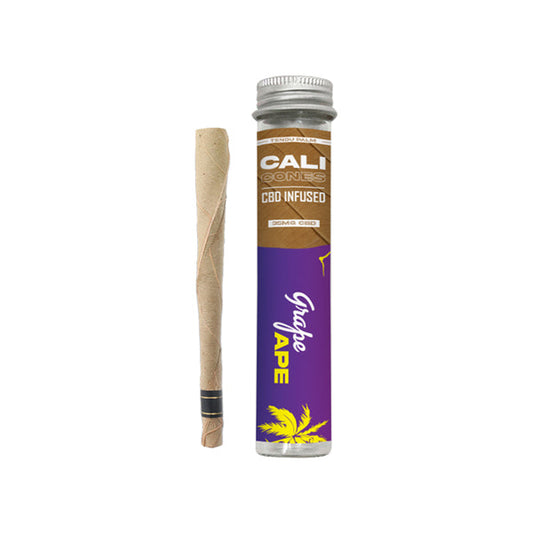 CALI CONES Tendu 30mg Full Spectrum CBD Infused Palm Cone - Grape Ape